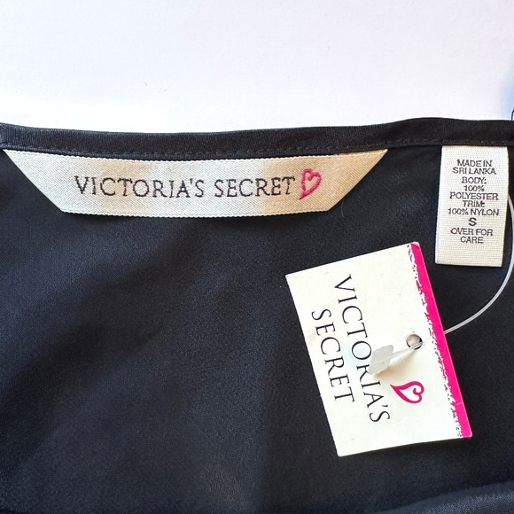 Victoria's Secret black satin lace camisole - Picture 8 of 10